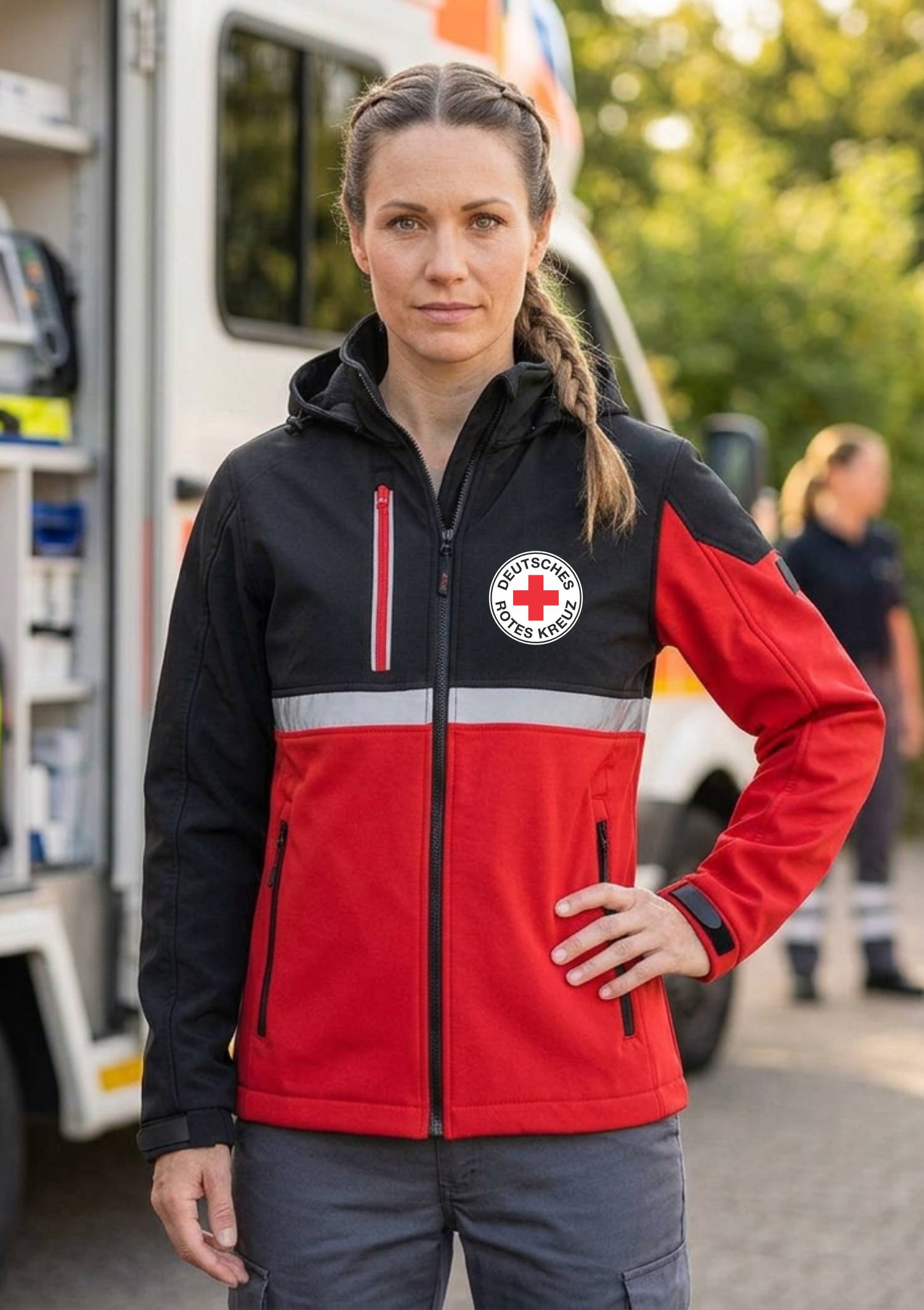 Softshelljacke "Active PRO" gefütterte Winterjacke 3-lagig