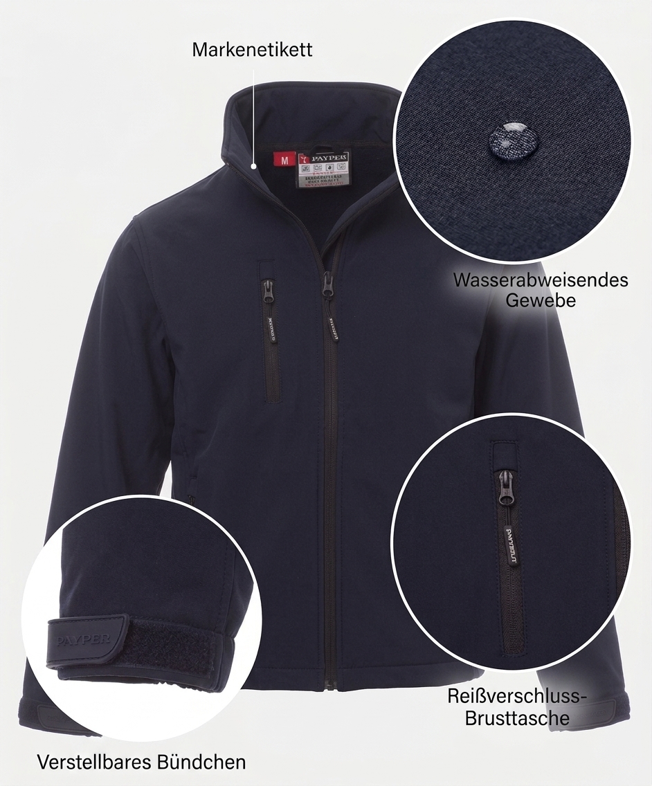 Softshelljacke "Flexi" Damen und Herren