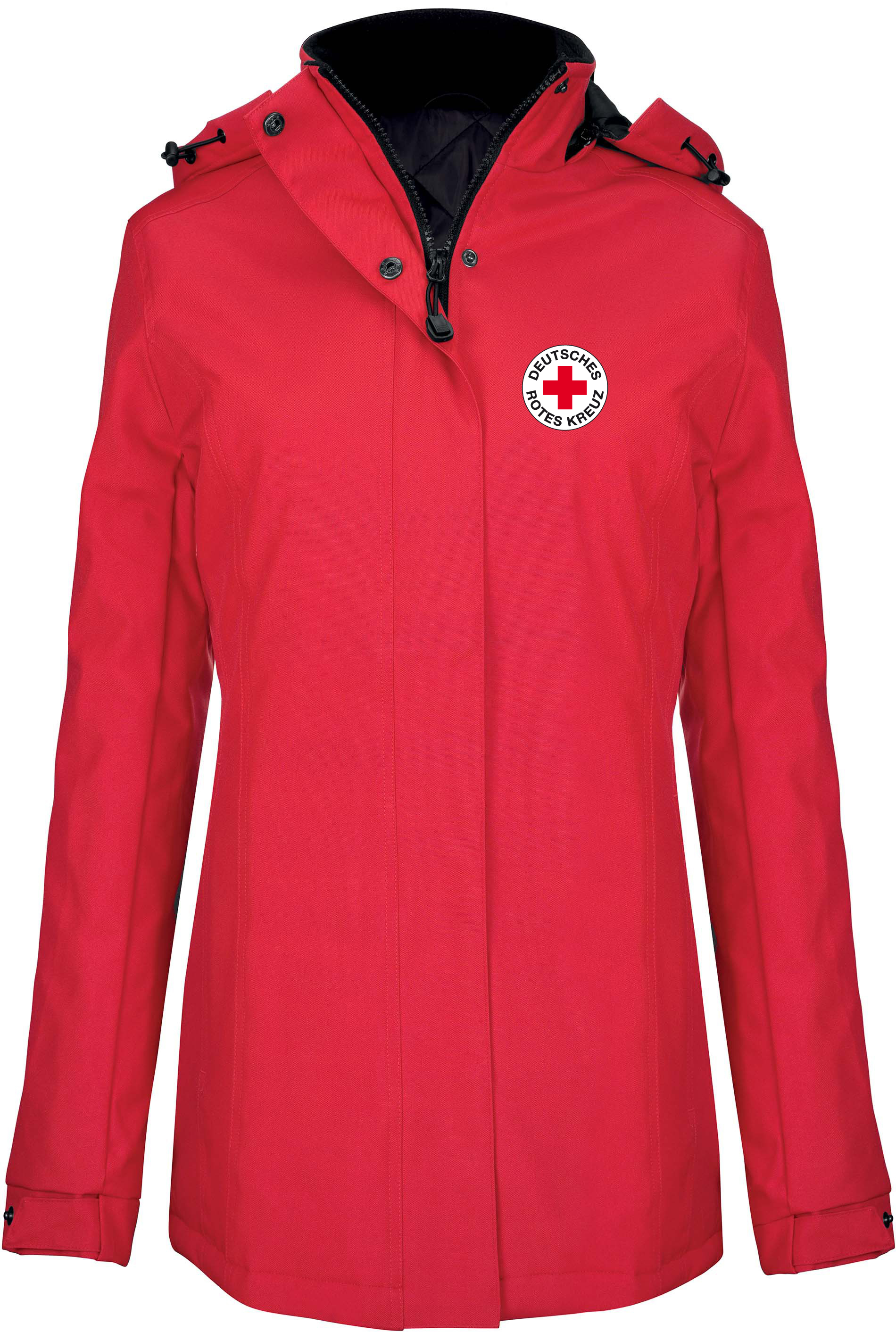Damen Parka, rot Damen Parka, rot