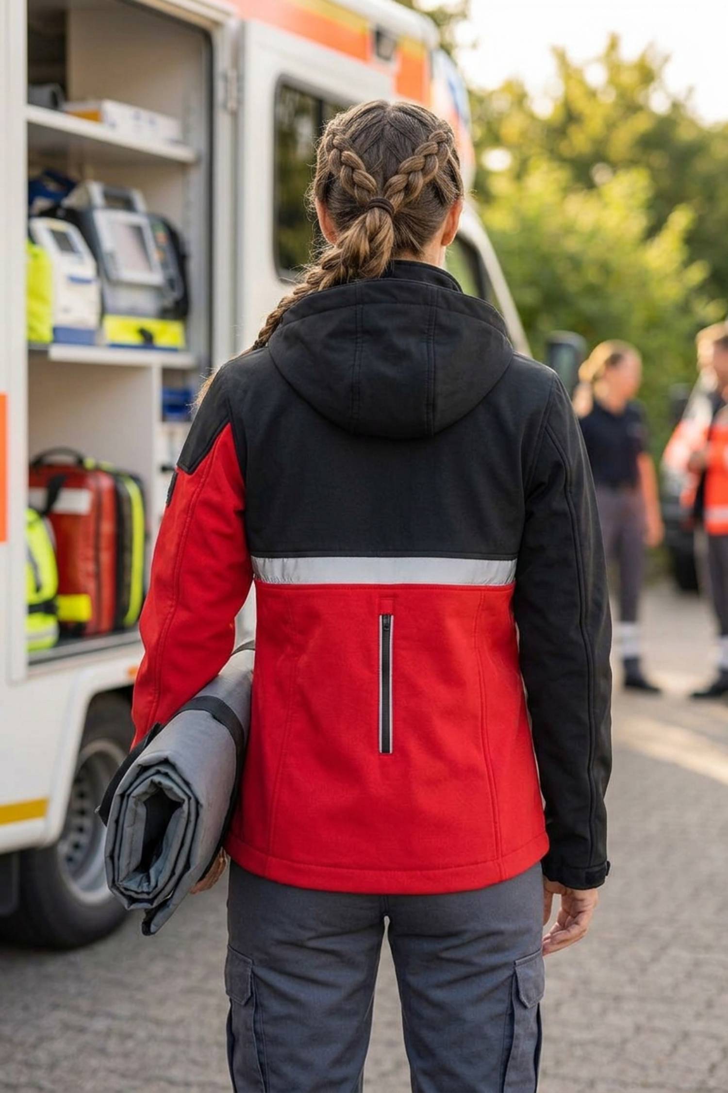 Softshelljacke "Active PRO" gefütterte Winterjacke 3-lagig